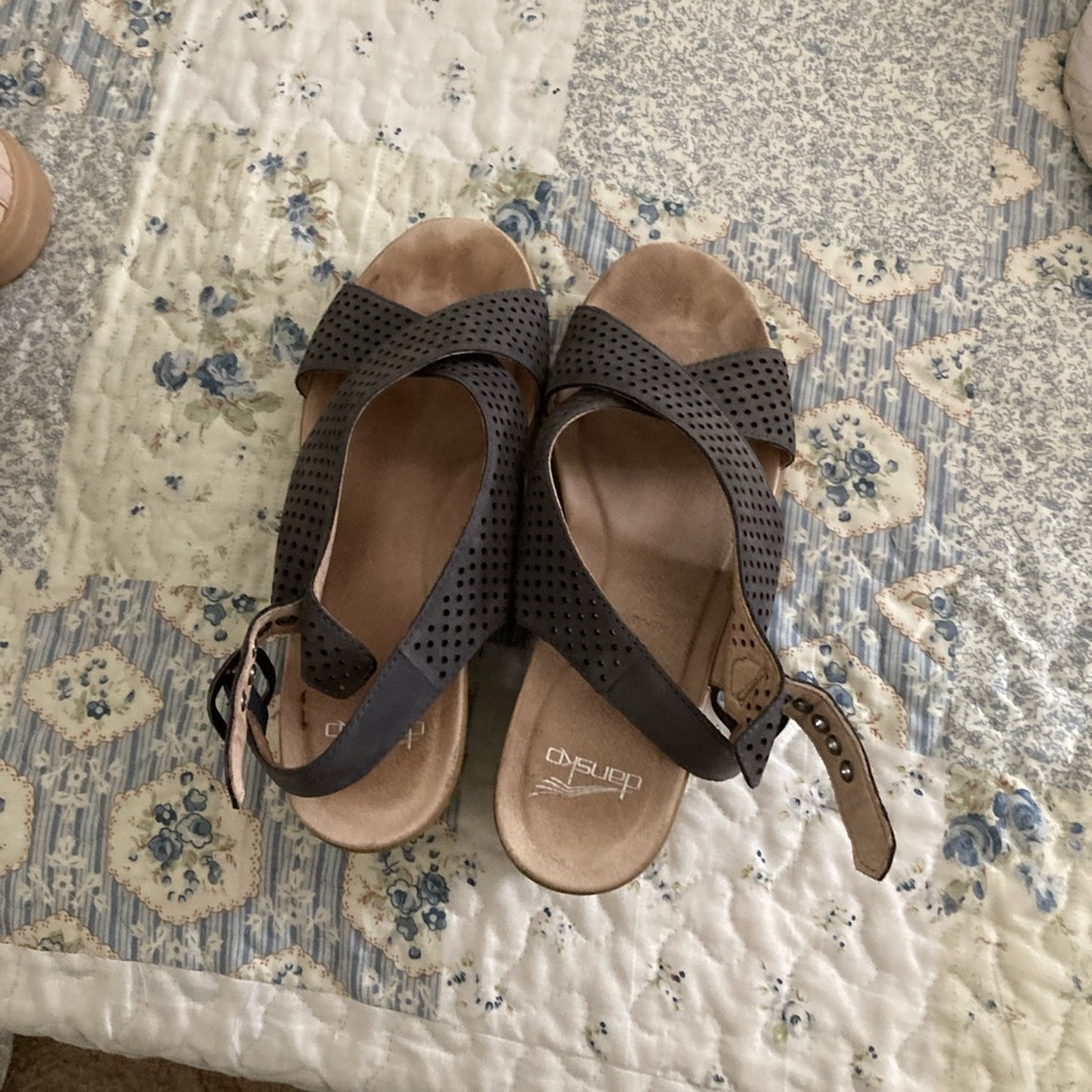 Dansko Women's grey Sandals